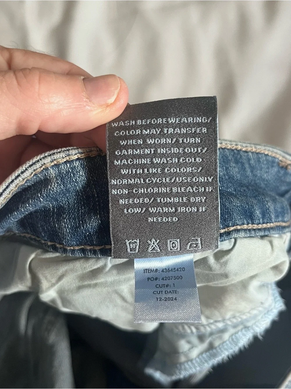 NWT Torrid Women SZ 22 Blue High Rise Ankle Crop Jeans Casual Comfort - Picture 10 of 10